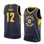 Maglia Indiana Pacers Tyreke Evans #12 Icon 2018 Blu