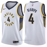 Maglia Indiana Pacers Victor Oladipo #4 Association 2017-18 Bianco