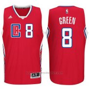 Maglia Los Angeles Clippers Willie Green #8 Rosso