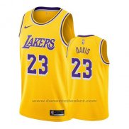 Maglia Los Angeles Lakers Anthony Davis #23 Icon 2019-20 Giallo