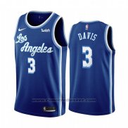 Maglia Los Angeles Lakers Anthony Davis #3 Classic 2019-20 Blu
