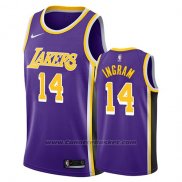 Maglia Los Angeles Lakers Brandon Ingram #14 Statement 2018 Viola