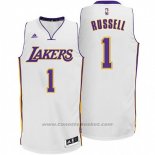 Maglia Los Angeles Lakers D'Angelo Russell #1 Bianco