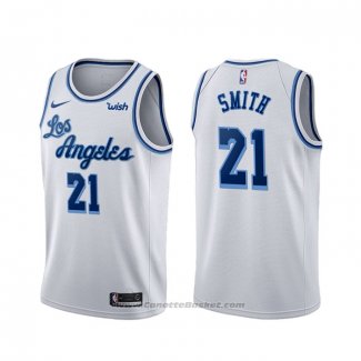 Maglia Los Angeles Lakers J.r. Smith #21 Classic 2020 Bianco