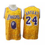 Maglia Los Angeles Lakers Kobe Bryant #24 Mitchell & Ness Giallo