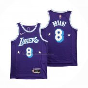 Maglia Los Angeles Lakers Kobe Bryant NO 8 Citta Edition 2021-22 Verde