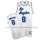 Maglia Los Angeles Lakers Kobe Bryant #8 Retro Bianco