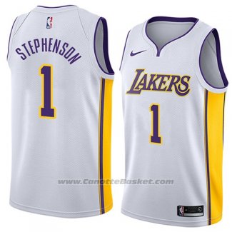 Maglia Los Angeles Lakers Lance Stephenson #1 Association 2018 Bianco