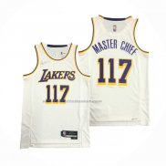 Maglia Los Angeles Lakers x X-BOX Master Chief NO 117 Bianco