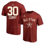 Maglia Manica Corta All Star 2024 Stephen Curry Rosso