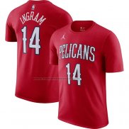 Maglia Manica Corta New Orleans Pelicans Statement 2022-23 Rosso