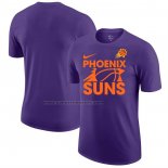 Maglia Manica Corta Phoenix Suns Viola1