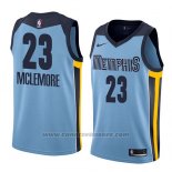 Maglia Memphis Grizzlies Ben Mclemore #23 Statement 2018 Blu