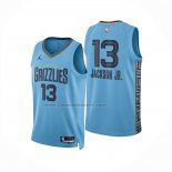 Maglia Memphis Grizzlies Jaren Jackson Jr. No 13 Statement 2025-26 Blu
