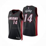 Maglia Miami Heat Tyler Herro No 14 Icon 2024-25 Nero