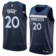 Maglia Minnesota Timberwolves Josh Okogie #20 Icon 2018 Blu