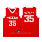 Maglia NCAA Texas Kevin Durant #35 Arancione