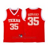 Maglia NCAA Texas Kevin Durant #35 Arancione