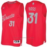 Maglia Natale 2016 Toronto Raptors Terrence Ross #31 Rosso