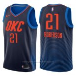 Maglia Oklahoma City Thunder Andre Roberson #21 Statement 2017-18 Blu