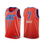 Maglia Oklahoma City Thunder Darius Bazley #7 Statement Arancione