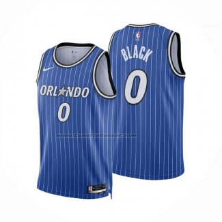 Maglia Orlando Magic Anthony Black No 0 Icon 2025-26 Blu
