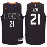 Maglia Phoenix Suns Alex Len #21 Nero