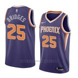 Maglia Phoenix Suns Mikal Bridges #25 Icon 2018 Viola