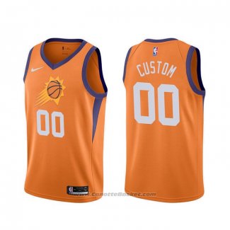 Maglia Phoenix Suns Personalizzate Statement 2019-20 Arancione