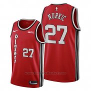 Maglia Portland Trail Blazers Jusuf Nurkic #27 Classic Edition Rosso