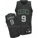 Maglia Ritmo Moda Boston Celtics Rajon Rondo #9 Nero