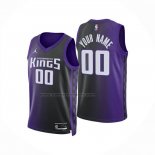Maglia Sacramento Kings Personalizzate Statement 2024-25 Viola