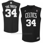 Maglia Soprannome Boston Celtics The Truth #34 Nero