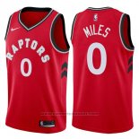 Maglia Toronto Raptors Cj Miles #0 Icon 2017-18 Rosso