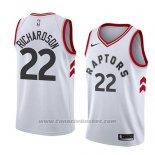 Maglia Toronto Raptors Malachi Richardson #22 Association 2017-18 Bianco