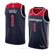 Maglia Washington Wizards Austin Rivers #1 Statement 2018 Nero2