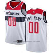 Maglia Washington Wizards Nike Personalizzate 17-18 Bianco Rosso