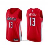 Maglia Washington Wizards Thomas Bryant #13 Earned Rosso