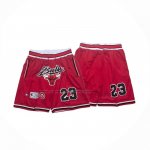 Pantaloncini Chicago Bulls Just Don Rosso4
