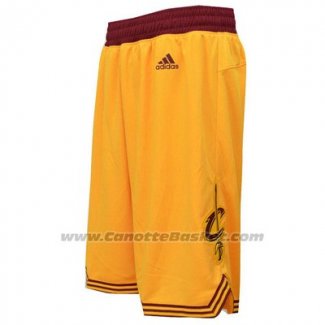 Pantaloncini Cleveland Cavaliers Giallo