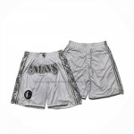 Pantaloncini Dallas Mavericks Citta Just Don 2024-25 Bianco