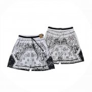 Pantaloncini Jordan Just Don Bianco Nero