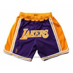 Pantaloncini Los Angeles Lakers Bape Mitchell & Ness 1996-1997 Viola