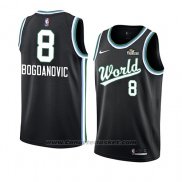 Maglia 2019 Rising Star Bogdan Bogdanovic #8 World Nero