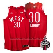 Maglia All Star 2016 Stephen Curry #30 Rosso