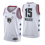 Maglia All Star 2019 Charlotte Hornets Kemba Walker #15 Bianco