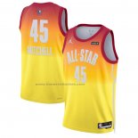 Maglia All Star 2023 Utah Jazz Donovan Mitchell #45 Arancione