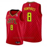 Maglia Atlanta Hawks Isaac Humphries #8 Rosso Statement