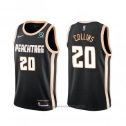 Maglia Atlanta Hawks John Collins #20 Citta Nero