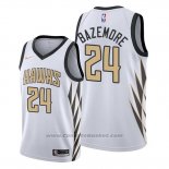 Maglia Atlanta Hawks Kent Bazemore #24 Citta Edition Bianco